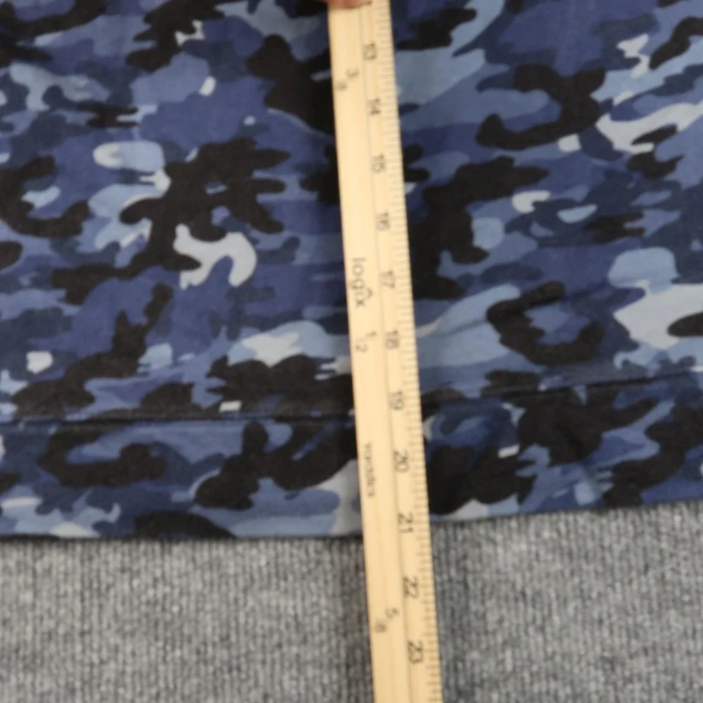Tahari‎ Sweater Mens Medium Camouflage Pullover Crewneck Camo Long Sleeve